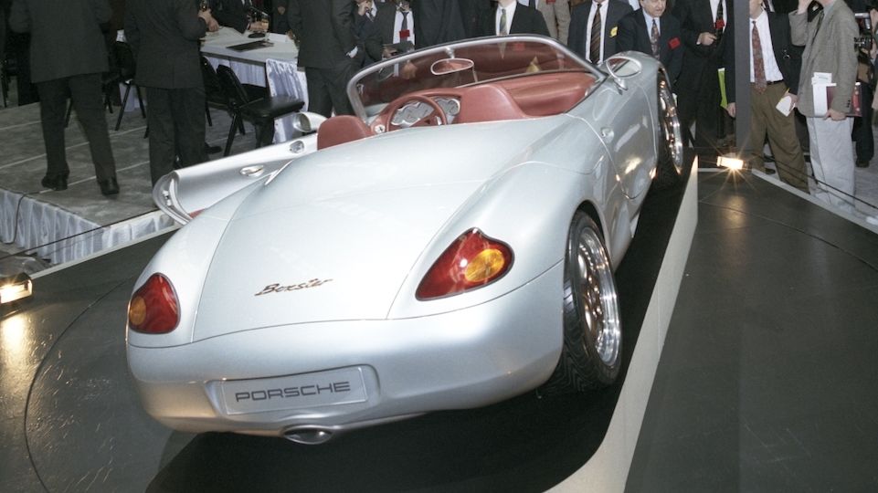 Porsche připomíná koncept původního Boxsteru. Ukázal se před 28 lety
